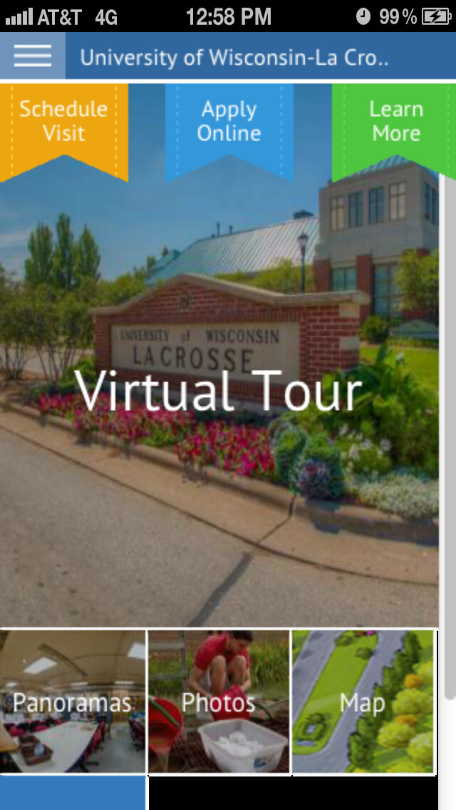 Emulate iPhone app UW La Crosse using MyAndroid Emulate iPhone app UW La Crosse using MyAndroid