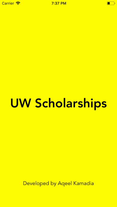 Emulate iPhone app UW Scholarships using MyAndroid Emulate iPhone app UW Scholarships using MyAndroid