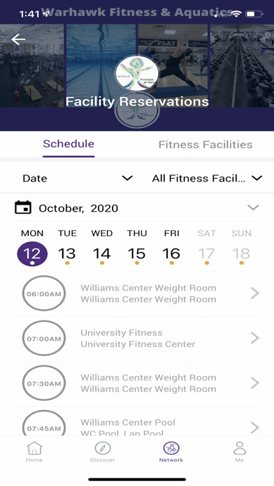 Emulate iPhone app UW-W Rec Sports using MyAndroid