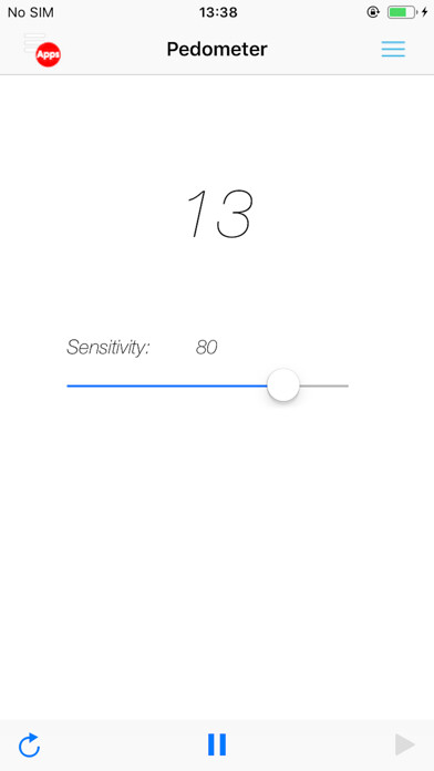 Emulate iPhone app UX Pedometer using MyAndroid Emulate iPhone app UX Pedometer using MyAndroid