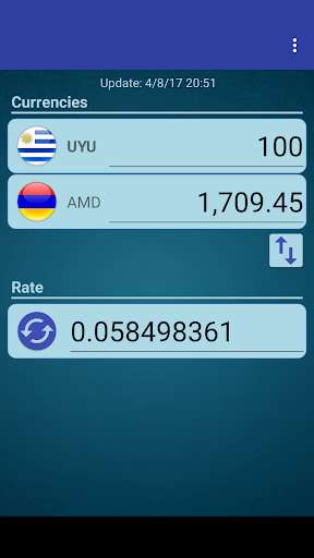 Run android online APK UYU Peso x Armenian Dram from MyAndroid or emulate UYU Peso x Armenian Dram using MyAndroid
