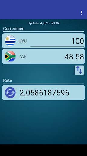 Run android online APK UYU Peso x South African Rand from MyAndroid or emulate UYU Peso x South African Rand using MyAndroid