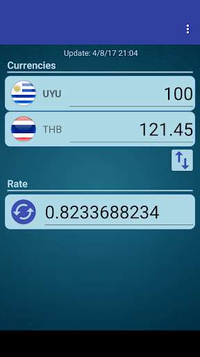 Run android online APK UYU Peso x Thai Baht from MyAndroid or emulate UYU Peso x Thai Baht using MyAndroid