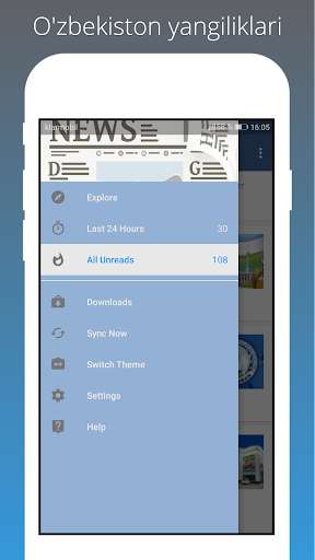 Run android online APK Uzbekistan Best News from MyAndroid or emulate Uzbekistan Best News using MyAndroid