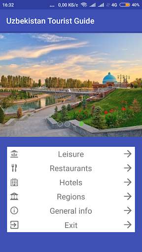 Run android online APK Uzbekistan Tourist Guide from MyAndroid or emulate Uzbekistan Tourist Guide using MyAndroid