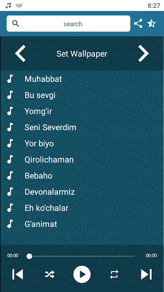 Run android online APK Uzbek Xitlari Qoshiqlari from MyAndroid or emulate Uzbek Xitlari Qoshiqlari using MyAndroid