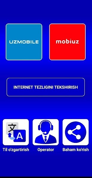 Run android online APK Uzmobile/Mobiuz Pro 2020 from MyAndroid or emulate Uzmobile/Mobiuz Pro 2020 using MyAndroid