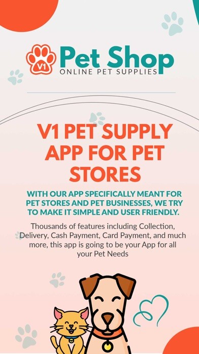 Emulate iPhone app V1 Pets Supplies Stores using MyAndroid