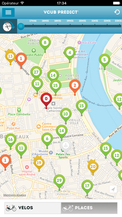 Emulate iPhone app V3, le vélo libre service TBM using MyAndroid Emulate iPhone app V3, le vélo libre service TBM using MyAndroid