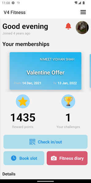 Run android online APK V4 Fitness from MyAndroid or emulate V4 Fitness using MyAndroid