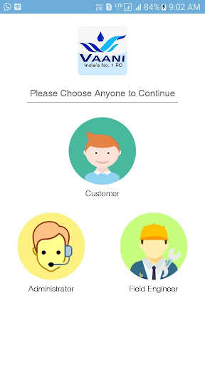 Run android online APK Vaani RO Service App from MyAndroid or emulate Vaani RO Service App using MyAndroid