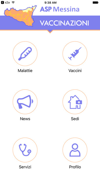 Emulate iPhone app Vaccinazioni ASP Messina using MyAndroid Emulate iPhone app Vaccinazioni ASP Messina using MyAndroid