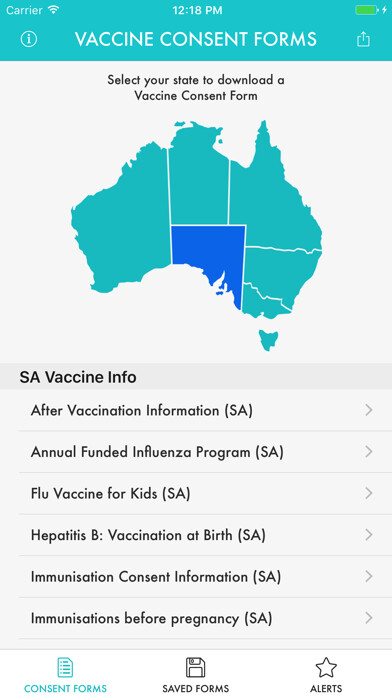 Emulate iPhone app Vaccine Consent Forms App using MyAndroid Emulate iPhone app Vaccine Consent Forms App using MyAndroid
