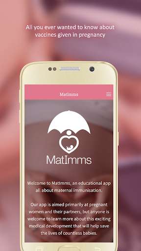 Run android online APK Vaccines in Pregnancy: MatImms from MyAndroid or emulate Vaccines in Pregnancy: MatImms using MyAndroid