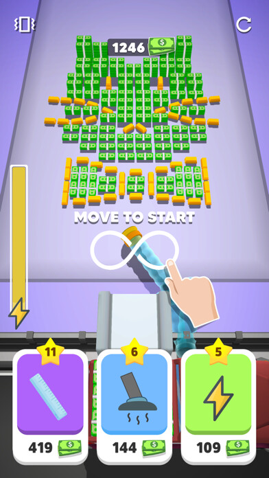 Emulate iPhone app Vacuum Money using MyAndroid