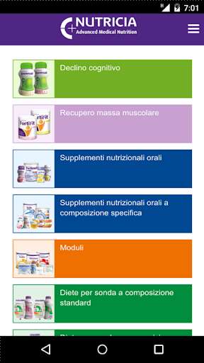 Run android online APK Vademecum Adulti Nutricia from MyAndroid or emulate Vademecum Adulti Nutricia using MyAndroid