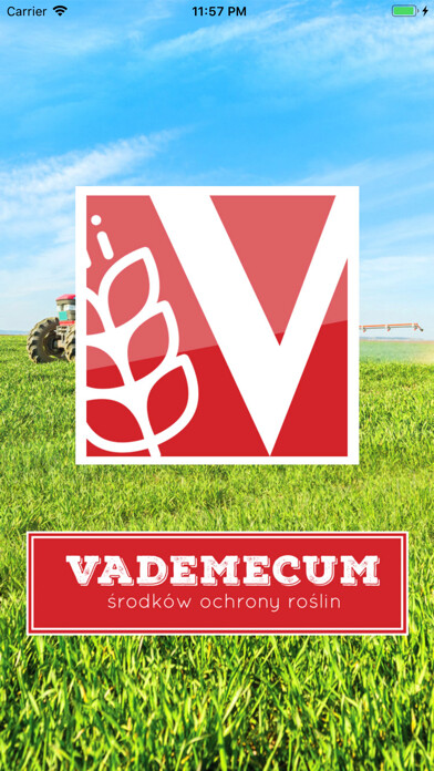 Emulate iPhone app Vademecum Ochrony Roślin using MyAndroid
