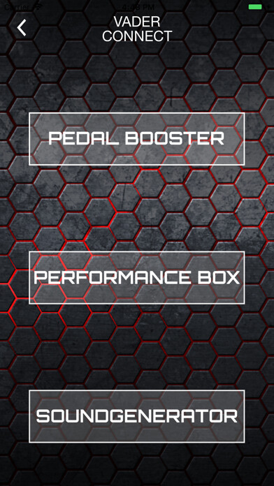 Emulate iPhone app VADER using MyAndroid