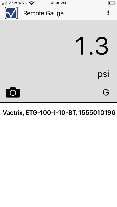 Emulate iPhone app Vaetrix Remote Gauge using MyAndroid
