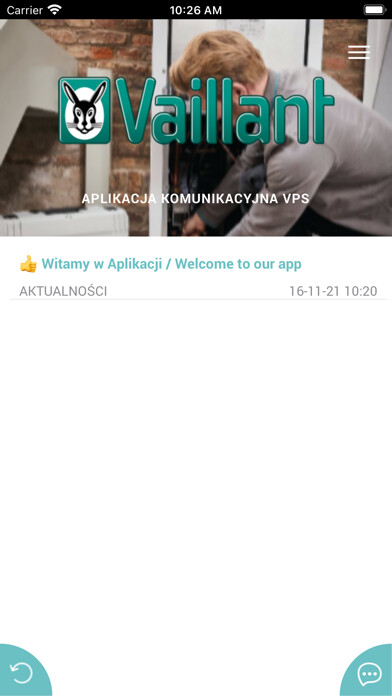 Emulate iPhone app Vaillant INFO using MyAndroid Emulate iPhone app Vaillant INFO using MyAndroid