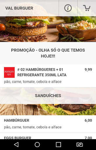 Run android online APK Val Burguer from MyAndroid or emulate Val Burguer using MyAndroid Run android online APK Val Burguer from MyAndroid or emulate Val Burguer using MyAndroid