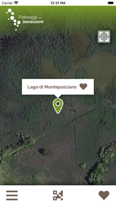 Emulate iPhone app Valdichiana, PaesaggiBenessere using MyAndroid
