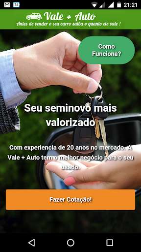 Run android online APK Vale Mais Auto from MyAndroid or emulate Vale Mais Auto using MyAndroid