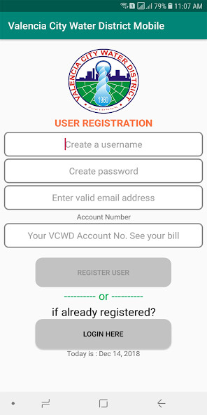 Run android online APK Valencia City Water District Mobile from MyAndroid or emulate Valencia City Water District Mobile using MyAndroid