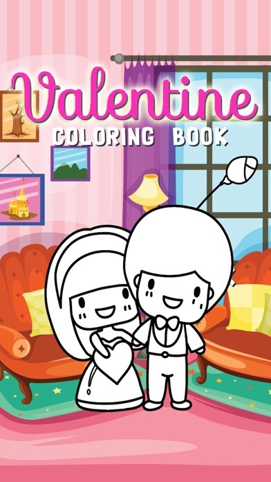 Emulate iPhone app Valentine Coloring Book : Cute & Lovely! Free For Kids And Toddlers using MyAndroid Emulate iPhone app Valentine Coloring Book : Cute & Lovely! Free For Kids And Toddlers using MyAndroid