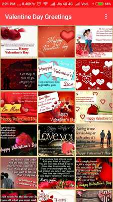 Emulate Android APK Valentine Day 2019 Greetings