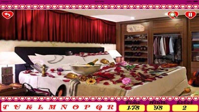 Emulate iPhone app Valentine Hidden Alphabets & Numbers using MyAndroid