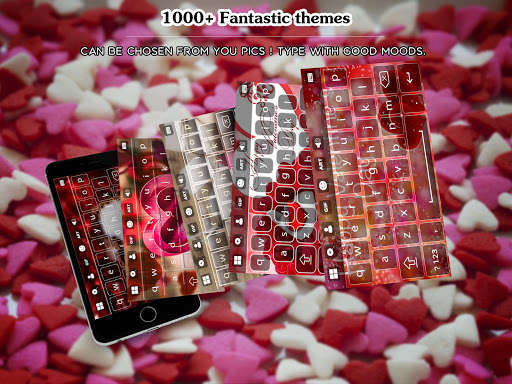 Run android online APK Valentine Keyboard from MyAndroid or emulate Valentine Keyboard using MyAndroid