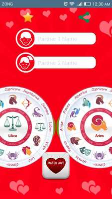 Emulate Android APK Valentine Love Calculator