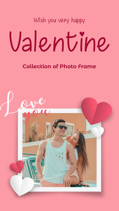 Emulate iPhone app Valentine Love Photo Frame using MyAndroid Emulate iPhone app Valentine Love Photo Frame using MyAndroid