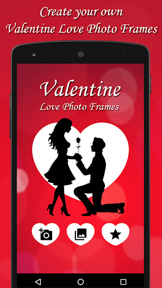 Run android online APK Valentine Love Photo Frames from MyAndroid or emulate Valentine Love Photo Frames using MyAndroid
