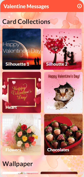 Run android online APK Valentine Messages from MyAndroid or emulate Valentine Messages using MyAndroid