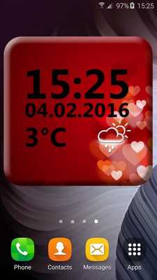 Emulate Android APK Valentines Day Digital Clock Emulate Android APK Valentines Day Digital Clock