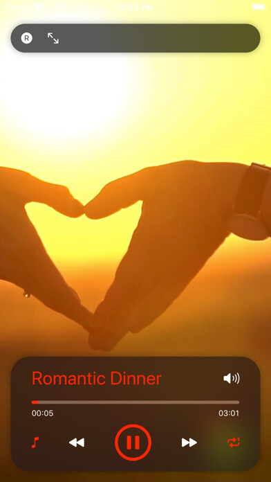 Emulate iPhone app Valentines Day Playlist Music using MyAndroid Emulate iPhone app Valentines Day Playlist Music using MyAndroid