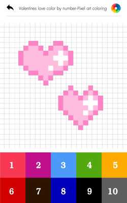 Emulate Android APK Valentines love color by number Emulate Android APK Valentines love color by number