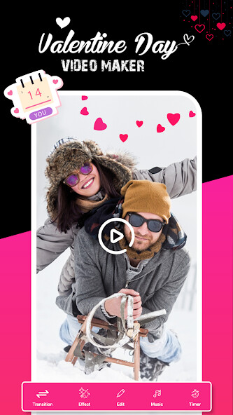 Run android online APK Valentine Video Maker  Song from MyAndroid or emulate Valentine Video Maker  Song using MyAndroid