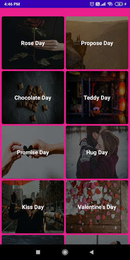 Run android online APK Valentine Week Special from MyAndroid or emulate Valentine Week Special using MyAndroid