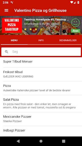 Run android online APK Valentino Pizza og Grillhouse from MyAndroid or emulate Valentino Pizza og Grillhouse using MyAndroid