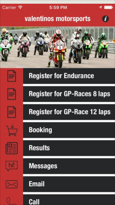 Emulate iPhone app valentinos motorsports using MyAndroid Emulate iPhone app valentinos motorsports using MyAndroid