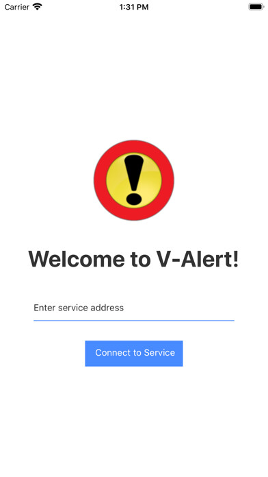 Emulate iPhone app V-Alert Mobile using MyAndroid