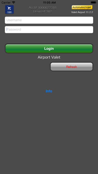 Emulate iPhone app Valet Airport using MyAndroid Emulate iPhone app Valet Airport using MyAndroid