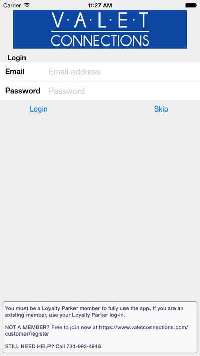 Emulate iPhone app Valet Connections using MyAndroid Emulate iPhone app Valet Connections using MyAndroid