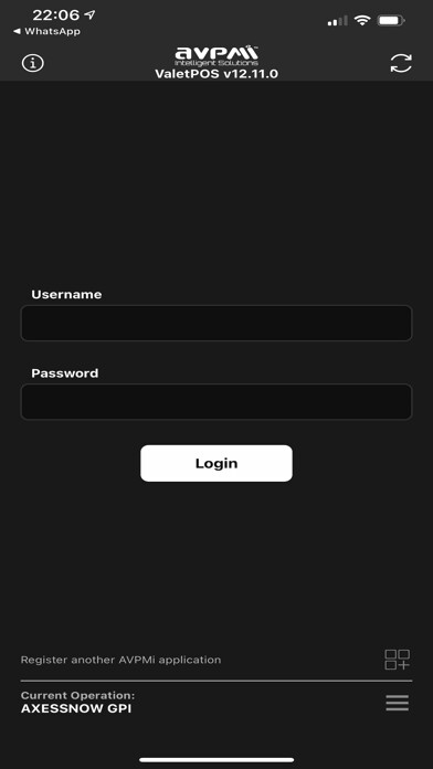 Emulate iPhone app Valet POS using MyAndroid