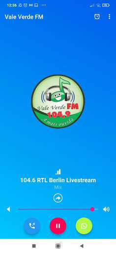 Run android online APK Vale Verde FM from MyAndroid or emulate Vale Verde FM using MyAndroid