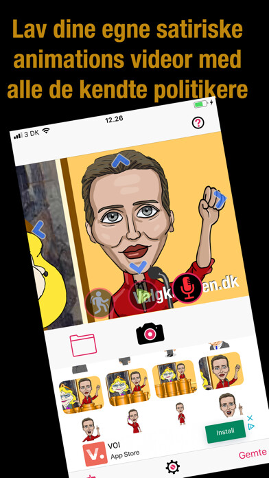 Emulate iPhone app Valgkampen using MyAndroid Emulate iPhone app Valgkampen using MyAndroid