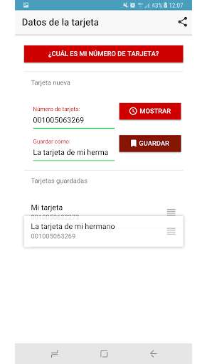 Run android online APK Valida Bono-Tarjeta-Madrid from MyAndroid or emulate Valida Bono-Tarjeta-Madrid using MyAndroid